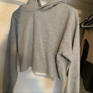 Small Gray cropped sweater from Out from under